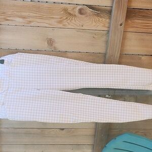 Croft & barrow beige plaid pants